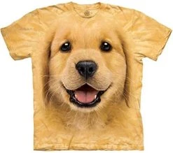 The Mountain Golden Retriever Puppy T-Shirt 9 The Mountain Golden Retriever Puppy T-Shirt -Clothing Store 412GKGTlcUL. AC