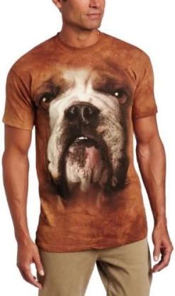 The Mountain Men's Face Pug T-Shirt -Clothing Store 4150g60XAkL. AC 1