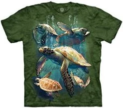 The Mountain Kids' Big Mymountain Sea Turtle Family Apparel-Candy Apple Red -Clothing Store 419dXH4cD7L. AC