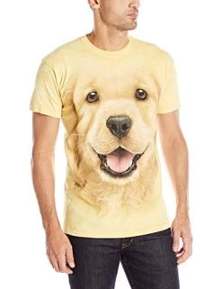 The Mountain Men's Big Face Golden T-Shirt