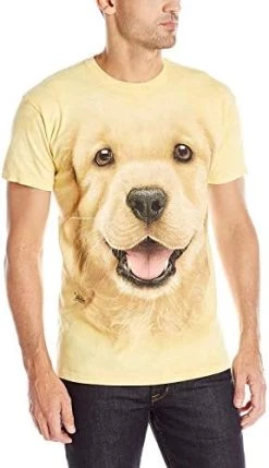 The Mountain Men's Big Face Golden T-Shirt -Clothing Store 41CilY4NY2L. AC
