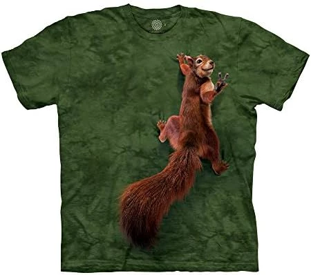 The Mountain Peace Squirrel T Shirt - Men’s Short Sleeve 9 The Mountain Peace Squirrel T Shirt - Men’s Short Sleeve - Image 7