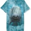 The Mountain Big Face Manatee T-Shirt -Clothing Store 41R7fCAYNlL