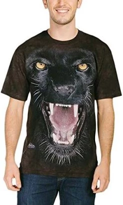 The Mountain Men's Big Face Panther Adult T-Shirt 7 The Mountain Men's Big Face Panther Adult T-Shirt -Clothing Store 41RS4Z1hXL. AC