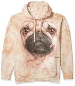 The Mountain Pug Face Hoodie