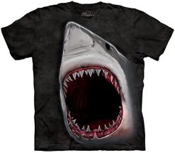 The Mountain Mens Shark Bite Short Sleeve Tee -Clothing Store 41VCzWHbdCL. AC