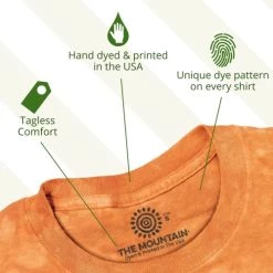 The Mountain Catdalf Unisex T Shirt | Premium, Hand-Dyed | Funny Cat Graphic Tee -Clothing Store 41XMRcnwuLL