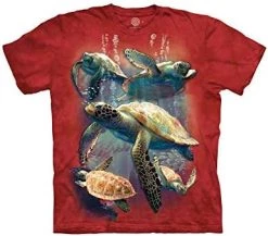 The Mountain Kids' Big Mymountain Sea Turtle Family Apparel-Candy Apple Red -Clothing Store 41b0a9R1llL. AC