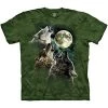 The Mountain Women's Three Wolf Moon -Clothing Store 41nj8vq8tAL 1