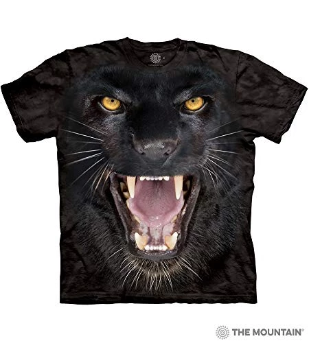 The Mountain Men's Big Face Panther Adult T-Shirt 3 The Mountain Men's Big Face Panther Adult T-Shirt