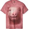 The Mountain Pig Face Adult T-Shirt