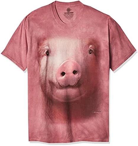 The Mountain Pig Face Adult T-Shirt 9 The Mountain Pig Face Adult T-Shirt - Image 7