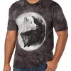 The Mountain Ying Yang Wolves T-Shirt -Clothing Store 41tdys5Hm0L