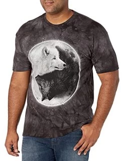 The Mountain Ying Yang Wolves T-Shirt