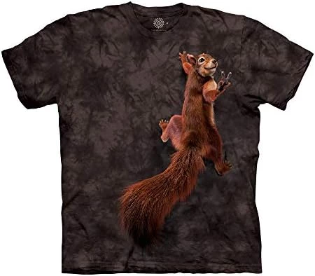 The Mountain Peace Squirrel T Shirt - Men’s Short Sleeve 7 The Mountain Peace Squirrel T Shirt - Men’s Short Sleeve - Image 5