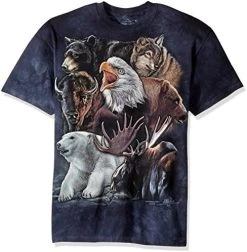 The Mountain Wild Alaskan Collage T-Shirt -Clothing Store 51 42K9eL. AC