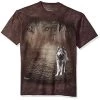The Mountain Men's Grey Wolf Portrait 1 The Mountain Men's Grey Wolf Portrait -Clothing Store 511TdbilyrL