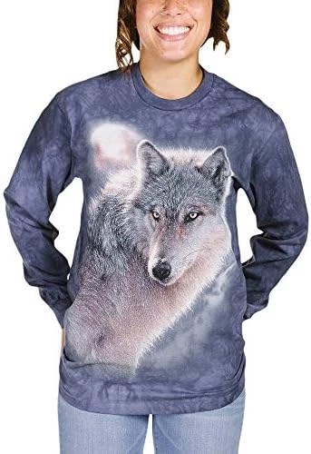 The Mountain Kids' Adventure Wolf USA Long Sleeve T-Shirt 5 The Mountain Kids' Adventure Wolf USA Long Sleeve T-Shirt - Image 3