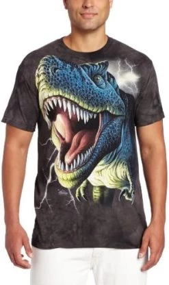 The Mountain Men's Lightning Rex T-Shirt 7 The Mountain Men's Lightning Rex T-Shirt -Clothing Store 516HqYtEUL. AC