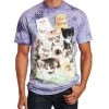 The Mountain 10 Kittens Unisex T Shirt | Premium, Hand-Dyed | Cat Graphic Tee -Clothing Store 516Yz092OqL