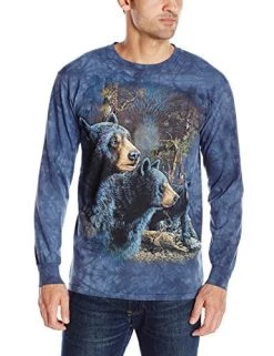 The Mountain Find 13 Black Bears USA Long Sleeve T-Shirt