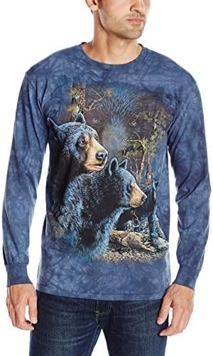 The Mountain Find 13 Black Bears USA Long Sleeve T-Shirt 5 The Mountain Find 13 Black Bears USA Long Sleeve T-Shirt - Image 3