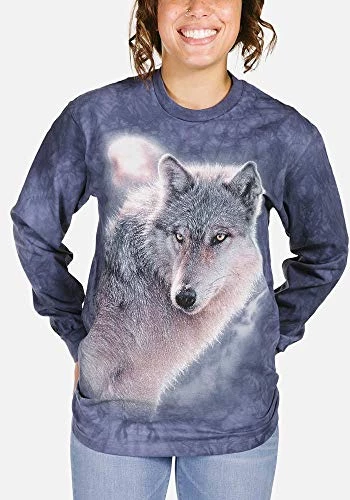 The Mountain Kids' Adventure Wolf USA Long Sleeve T-Shirt 4 The Mountain Kids' Adventure Wolf USA Long Sleeve T-Shirt - Image 2