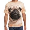 The Mountain Men's Face Pug T-Shirt -Clothing Store 51At9cz3qYL