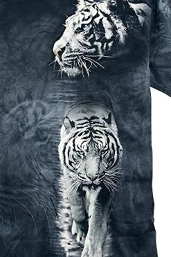 The Mountain White Tiger Stripe T-Shirt 12 The Mountain White Tiger Stripe T-Shirt -Clothing Store 51CNHF6bl2L
