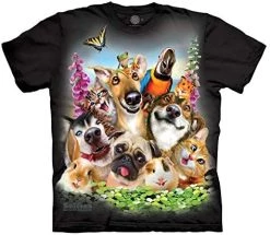 The Mountain Men's Pet Selfie -Clothing Store 51D5urdzcL. AC