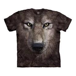 The Mountain Wolf Face