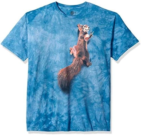 The Mountain Peace Squirrel T Shirt - Men’s Short Sleeve 8 The Mountain Peace Squirrel T Shirt - Men’s Short Sleeve - Image 6
