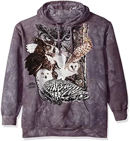 The Mountain Find 11 Owls Hooded Sweatshirt 6 The Mountain Find 11 Owls Hooded Sweatshirt - Image 4