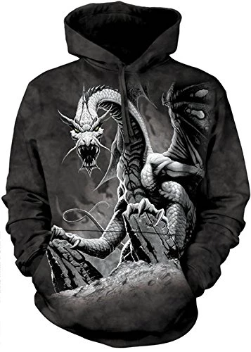 The Mountain Men's Dragon Hoodie 3 The Mountain Men's Dragon Hoodie
