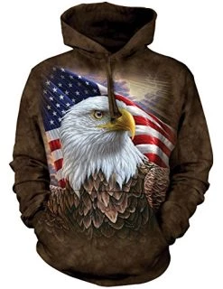 The Mountain Independence Eagle Hooded Sweatshirt