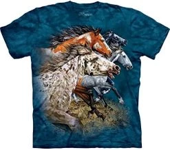 The Mountain Men's Find 13 Horses T-Shirt -Clothing Store 51XbDy7TakL. AC