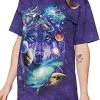The Mountain Wolf Of The Cosmos T-Shirt