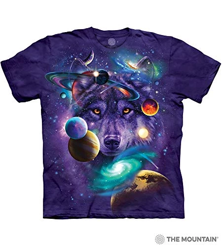 The Mountain Wolf Of The Cosmos T-Shirt 4 The Mountain Wolf Of The Cosmos T-Shirt - Image 2