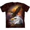 The Mountain Men's Eagle And Clouds Adult T-Shirt 1 The Mountain Men's Eagle And Clouds Adult T-Shirt -Clothing Store 51cBNritdVL