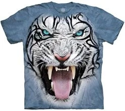 The Mountain Big Face Tribal White Tiger -Clothing Store 51ewjyTYN L. AC