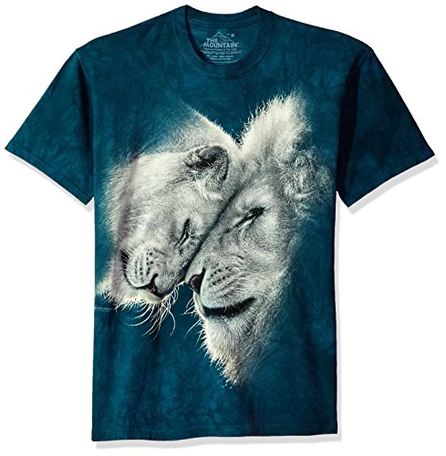 The Mountain Men's White Lions Love Tee 3 The Mountain Men's White Lions Love Tee