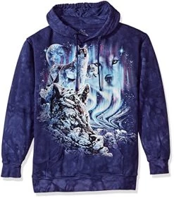The Mountain Men's Find 10 Wolves Hooded Sweatshirt