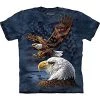 The Mountain Eagle Flag Collage Unisex T Shirt | Premium, Hand-Dyed | Patriotic USA Graphic Tee -Clothing Store 51k0Ww7WrWL