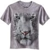 The Mountain Big Boys' White Tiger Face Shirt 2 The Mountain Big Boys' White Tiger Face Shirt -Clothing Store 51kZGvcyUPL