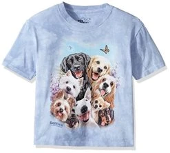 The Mountain Boys' Dog Selfie T-Shirt Children's