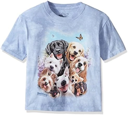 The Mountain Boys' Dog Selfie T-Shirt Children's 6 The Mountain Boys' Dog Selfie T-Shirt Children's - Image 4