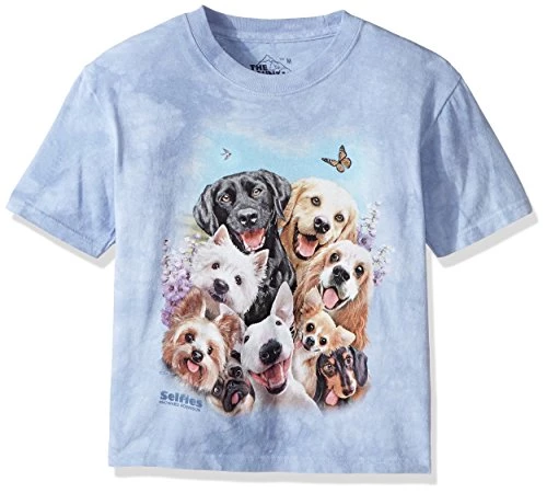 The Mountain Boys' Dog Selfie T-Shirt Children's 3 The Mountain Boys' Dog Selfie T-Shirt Children's
