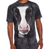 The Mountain Men's Black Cow Face T-Shirt 1 The Mountain Men's Black Cow Face T-Shirt -Clothing Store 51npNHUJpzL