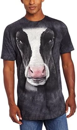 The Mountain Men's Black Cow Face T-Shirt -Clothing Store 51npNHUJpzL. AC