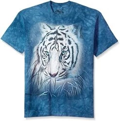The Mountain Men's Thoughtful White Tiger Tee -Clothing Store 51p30aHRLhL. AC